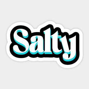 Salty Sticker